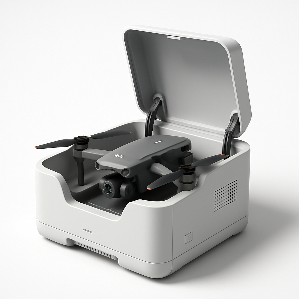 DJI Dock 2 — 3D Render