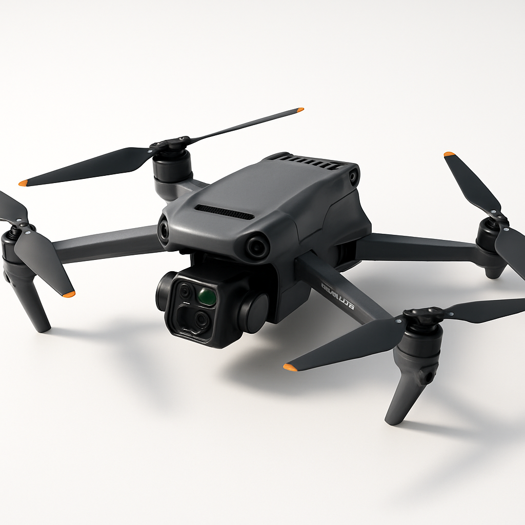 DJI Mavic 3 Pro — 3D Render