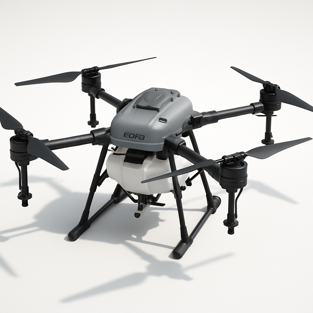 EFT E616P Agricultural Drone — 3D Render