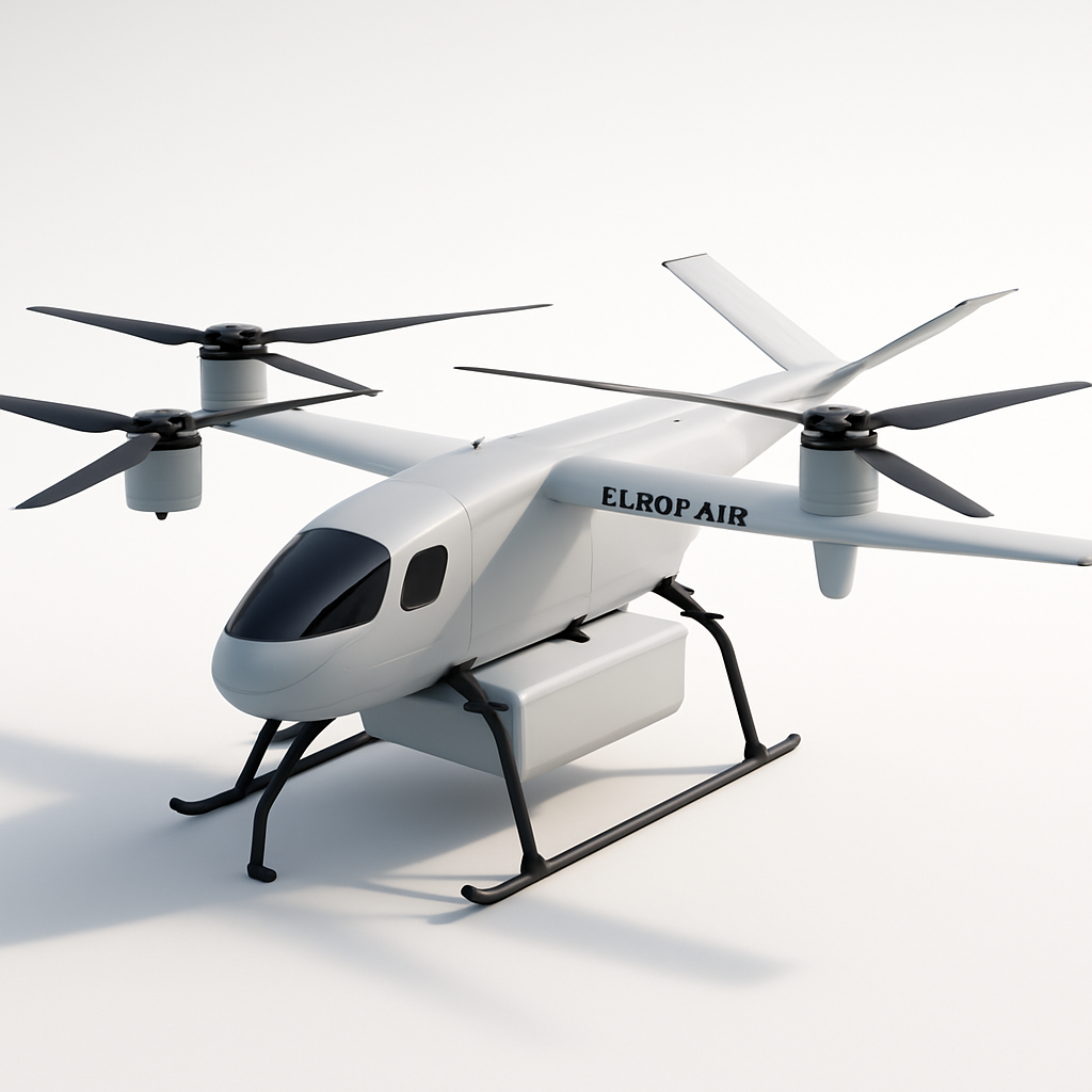 Elroy Air Chaparral — 3D Render