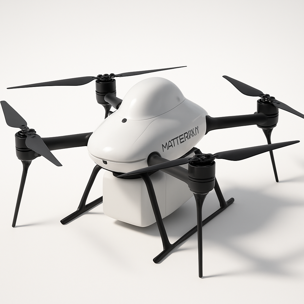 Matternet M2 — 3D Render