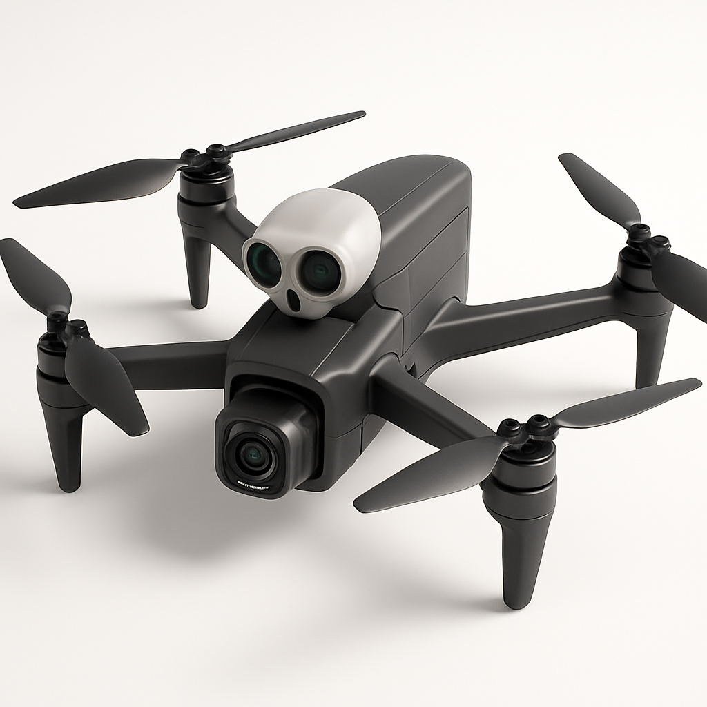 Parrot Anafi AI — 3D Render