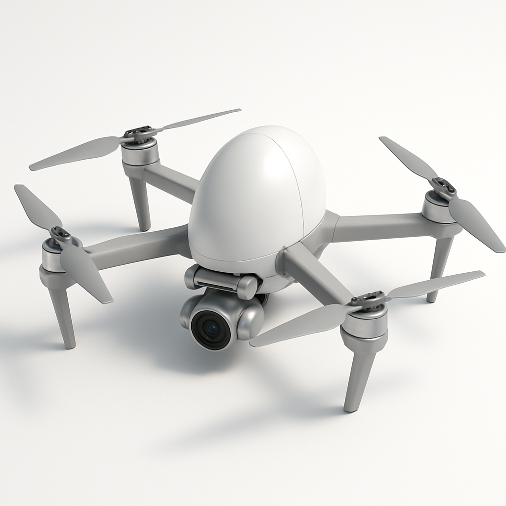 PowerVision PowerEgg X — 3D Render